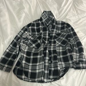 rue 21 thick flannel size medium